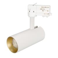 Arlight 027475 Светильник SP-POLO-TRACK-LEG-R65-8W Warm3000 (WH-GD, 40 deg) (Arlight, IP20 Металл, 3 года)
