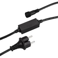 Arlight 025651 Шнур питания ARD-CLASSIC-BALL-STD-1.5M Black (230V, 1.6A) (Ardecoled, Закрытый)