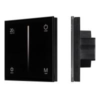 Arlight 034780 Панель SMART-P6-DIM-G-IN Black (12-24V, 4x3A, Sens, 2.4G) (Arlight, IP20 Пластик, 5 лет)