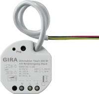 Gira 506500 Исполнительное устройство диммирования KNX, 1-канал., 200 Вт с двоичным входом 3-канал.