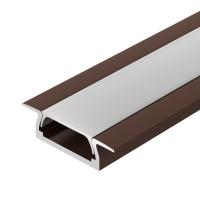 Arlight 017654 Профиль MIC-F-2000 ANOD Brown Light (Arlight, Алюминий)