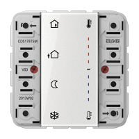 Jung CD 5178 TSM KNX комнатный контроллер, 2 группы