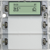 Gira 5142 00 Сенсорный выключатель 3 KNX Plus, 2-местн.