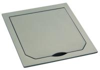 ABL 1471PLM КРЫШКА МЕТАЛЛИЧЕСКАЯ, ПЛАТИНА, МАТОВАЯ, IP41