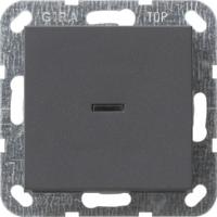 Gira 012228 Кнопочный контрольный выключатель 10 AX 250 В~ с клавишейВыключатель 2-пол.