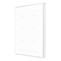 Zennio ZVI-TMDP6-PW Выключатель сенсорный KNX Touch-MyDesign Plus, цвет: Белый