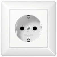 Jung AS 1520 WW SCHUKO®-розетка 16 A / 250 B ~