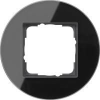 Gira 0211 135 Установочная рамка Gira Studio Черное стекло