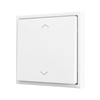 Zennio ZS701PB2S ZS70, Простая мягкая кнопка для 2 бинарных входов 70x70 мм – Серебристый