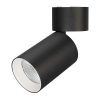 Arlight 027549 Светильник SP-POLO-SURFACE-FLAP-R85-15W Warm3000 (BK-WH, 40 deg) (Arlight, IP20 Металл, 3 года)
