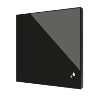 Zennio ZSFSENV2A Flat Sensato v2/Датчик влажности и температуры KNX для скрытого монтажа, цвет: Чёрный