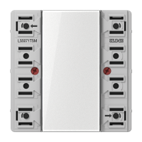 Jung LS 5071 TSM KNX кнопочный модуль «стандарт», 1 группа