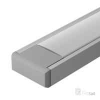 Arlight 029024 Профиль с экраном MIC-2000 ANOD+OPAL (Arlight, Алюминий)