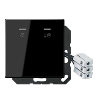 Jung LS CU KO5 M 230 SW Накладка для внешнего DND-модуля с LED-лампами, 230 В