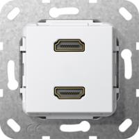 Gira 567203 Вставка HDMI 2-местн.Разветвительный кабель