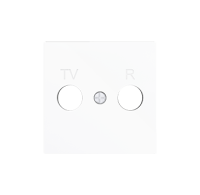 Zennio 8300048 + 15XX ZS55 — Розетка для антенны TV-R