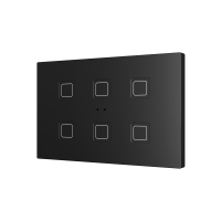 Zennio ZVITRXL6A Tecla RGB XL 6. PC-ABS Емкостная кнопка, 6 кнопок