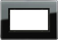 Gira 1001 505 Установочная рамка Gira Esprit Черное стекло C