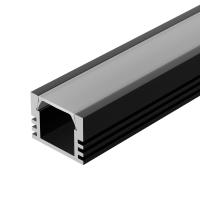 Arlight 020896 Профиль PDS-S-2000 ANOD Black (Arlight, Алюминий)