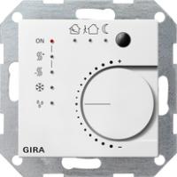 Gira 2100 27 Постоянный регулятор KNX с интерфейсом кнопочного выключателя 4-местн.