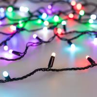 Arlight 028205 Светодиодная гирлянда ARD-STRING-CLASSIC-20000-BLACK-200LED-MILK-SYNC RGB (230V, 13W) (Ardecoled, IP65)