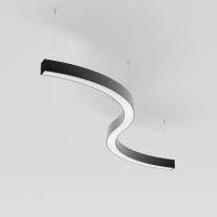 Arlight 034046(1) Светильник SP-LINE-HANG ARC-S3535-D800-65W Day4000 (BLACK, 230V) (Arlight, Металл)