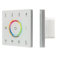 Arlight 028321 Панель Sens SMART-P67-MULTI White (230V, 4 зоны, 2.4G) (Arlight, IP20 Пластик, 5 лет)