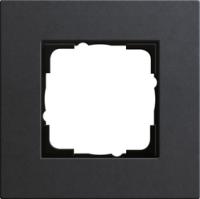Gira 0211 226 Установочная рамка Gira Esprit Linoleum-Multiplex антрацитовый