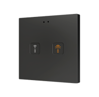 Zennio ZVITR2 Емкостный сенсорный переключатель с RGB-подсветкой Tecla RGB