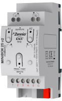 Zennio MINiBOX 25 v2 Многофункциональный актуатор ZIOMN25V2