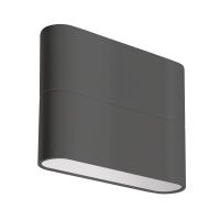 Arlight 032410 Светильник SP-WALL-FLAT-S110x90-2x3W Warm3000 (GR, 120 deg, 230V) (Arlight, IP54 Металл, 3 года)