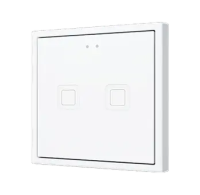 Zennio ZVIF70X1 Flat 70 Х1. PC-ABS Емкостная кнопка 70x70 - 1 кнопка - Custom (рамка ZS70 не входит в комплект)