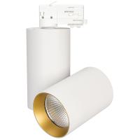 Arlight 027433 Светильник SP-POLO-TRACK-TURN-R85-15W Day4000 (WH-GD, 40 deg) (Arlight, IP20 Металл, 3 года)