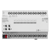 Jung 23016 1S R KNX актуатор коммутирующий, 16 групп KNX актуатор жалюзи, 8 групп