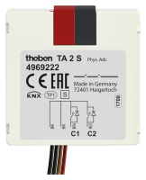 Theben 4969222 Универсальный бинарный вход/выход TA 2 S KNX