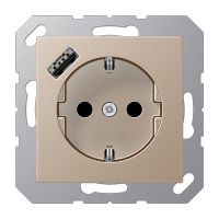 Jung A 1520-18 A CH Розетка SCHUKO® с USB-интерфейсом