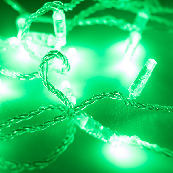 Оборудование Arlight 025785 Светодиодная гирлянда ARD-STRING-CLASSIC-10000-CLEAR-100LED-STD GREEN (230V, 7W) (ARDCL, IP65) по выгодной цене. Купить в Москве со скидкой.