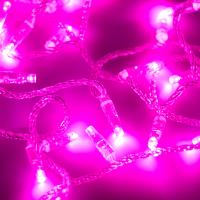 Arlight 025792 Светодиодная гирлянда ARD-STRING-CLASSIC-10000-CLEAR-100LED-FLASH PINK (230V, 7W) (ARDCL, IP65)