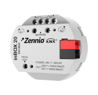 Zennio InBOX 20/Актуатор (Многофункциональный привод KNX), 2 выхода 16A ZIO-IB20