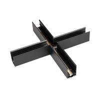 Arlight 026931 Коннектор крестовой MAG-CON-4563-X90 (BK) (Arlight, IP20 Металл, 3 года)