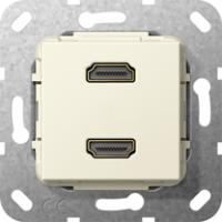 Gira 567201 Вставка HDMI 2-местн.Разветвительный кабель