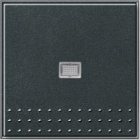 Gira 013667 Кнопочный контрольный выключатель 10 AX 250 В~ с клавишейУниверсальный выключатель/перекрестный переключатель