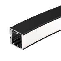 Arlight 026596 Профиль SL-ARC-3535-D1500-N90 BLACK (1180мм, дуга 1 из 4) (Arlight, Алюминий)
