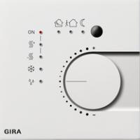 Gira 2100 112 Постоянный регулятор KNX с интерфейсом кнопочного выключателя 4-местн.
