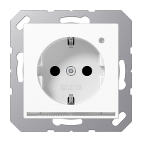 Jung A 1520-O WW LNW SCHUKO®-розетка 16 A / 250 B ~