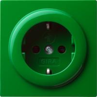 Gira 0453 45 Розетка SCHUKO 16 A 250 В~ 
с интегрированной повышенной защитой от прикосновения (shutter) и символом