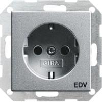Gira 0458 26 Розетка SCHUKO 16 A 250 В~ с надписью "EDV"