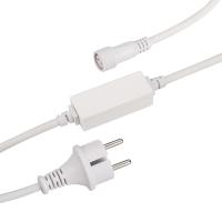 Arlight 025886 Шнур питания ARD-CLASSIC-FLASH-1.5M White (230V, 1.6A) (Ardecoled, Закрытый)