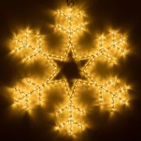 Arlight 034252 Фигура ARD-SNOWFLAKE-M4-750x750-324LED Warm (230V, 18W) (Ardecoled, IP65)