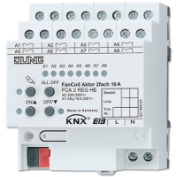 Jung FCA 2 REGHE KNX актуатор фанкойла 2 группы